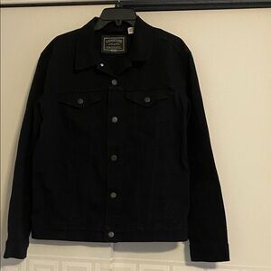 Signature Levi Strauss Men's Black denim Jacket